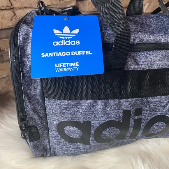 Adidas originals Santiago duffel bag grey black - Picture 5 of 12